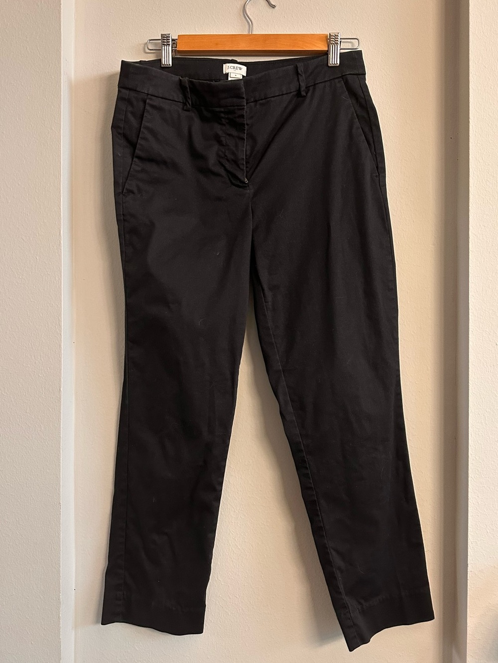 J. Crew Black pants size 6